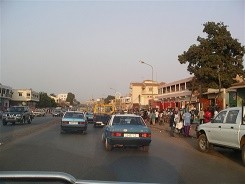 A street in Bissau