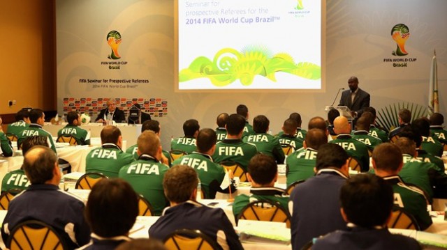 Referee trios and support duos appointed for 2014 FIFA World Cup™ 3 Referee trios and support duos appointed for 2014 FIFA World Cup™
