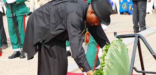 Photo News: 2014 Armed forces Remembrance day Celebration Wreath laying Ceremony in Abuja Wednesday 15th January 2014 1 Photo News:2014 Armed forces Remembrance day Celebration Wreath laying Ceremony in Abuja Wednesday 15th January 2014