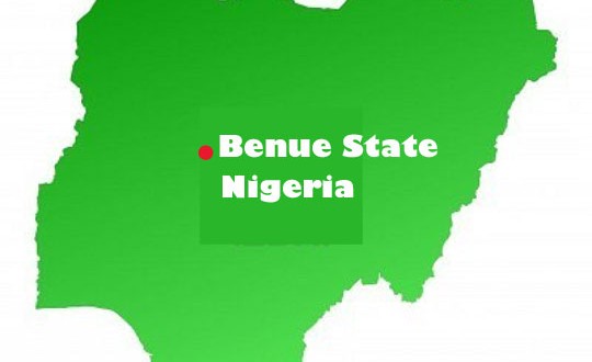 Benue State map