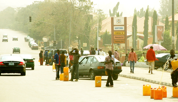 Petrol hawkers