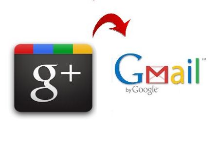 google plus to gmail account