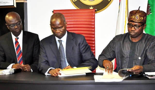 Fashola signing