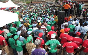 JKF SUPPORTERS AT ARAMOKO RALLY 4