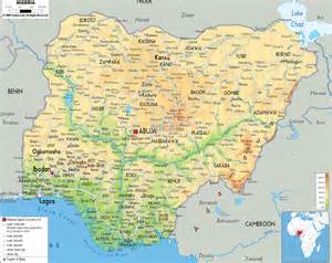 Nigeria map