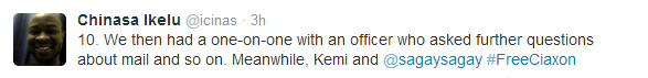 Chinasa Ikelu Calls Kemi Olunloyo Out For Denying She Was Not Part Of The Ibadan Protest To SSS Office 50 chi10