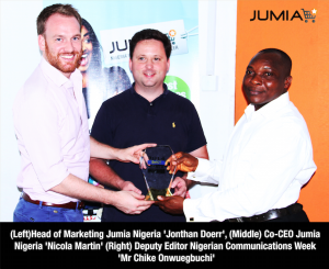Jumia Wins Best website of the Year BICT