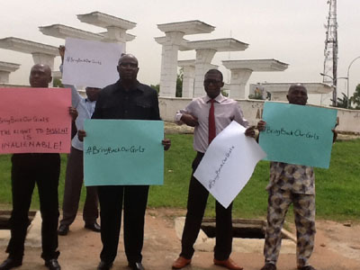 Babafemi Ojudu-protesting