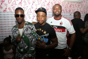 Dammy Krane, Elvis Jay and Specialist, Events & Sponsorships, Okanu Ibeanu