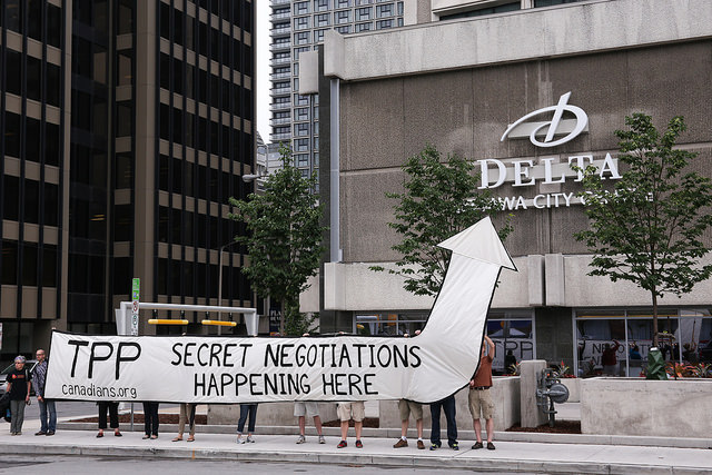  TPP secret negotiations happening here in Ottawa
