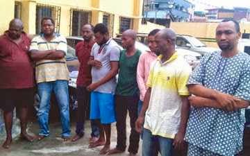 THE PARADED SUSPECTS