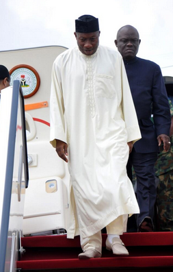 What Do You Think Of Goodluck’s Dressing, Native Attire and Gym Socks 8 b1
