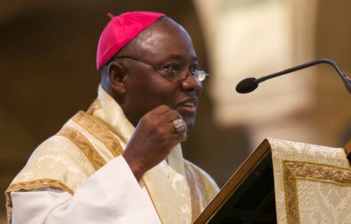 ARCHBISHOP IGNATIUS KAIGAMA OF JOS, PRESIDENT OF THE CATHOLIC BISHOPS' CONFERENCE OF NIGERIA