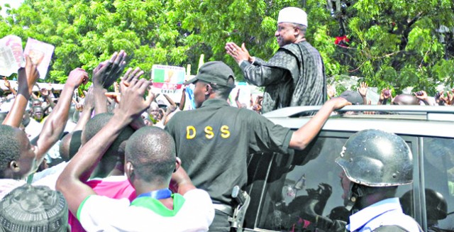 SEN. BINDOW JIBRILLA CAMPAIGNING DURING THE ABORTED ADAMAWA GUBER BY-ELECTION