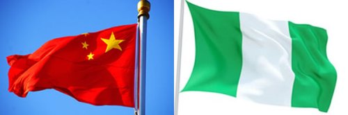 China nigeria flag
