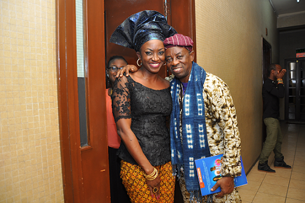 Kate Henshaw and Tunde Kelani