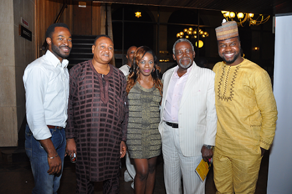 OC Ukeje, Jide Kosoko, a Friend, Olu Jacobs and Adebola Williams