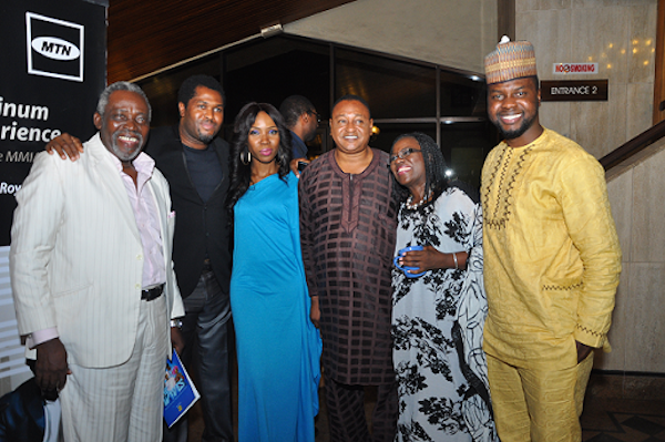 Olu Jacobs, Emmanuel Babayaro, Lala, Jide Kosoko, Joke Silva and Adebola Williams