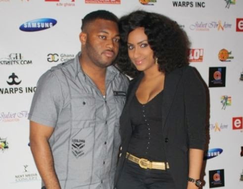 juliet ibrahim with ex husband Kwadwo Safo