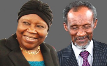OUTGOING CJN, ALOMA MUKHTAR (L) AND JUSTICE MAHMUD MOHAMMED