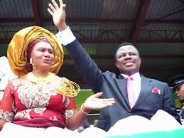 Governor Willie Obiano and his wife, Chief Ebere Obiano