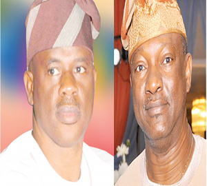 MUSILIU OBANIKORO REJECTS DECLARATION OF JIMI AGBAJE (R) AS WINNER OF LAGOS PDP GUBER PRIMARY 