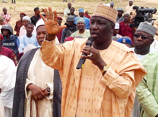 BORNO DEPUTY GOVERNOR, ALHAJI MUSTAPHA ZANNAH, APPEALING TO PEOPLE FROM ASHIGASHIYA COMMUNITY IN GWOZA LGA OF BORNO WHO RELOCATED TO CAMEROON TO RETURN HOME