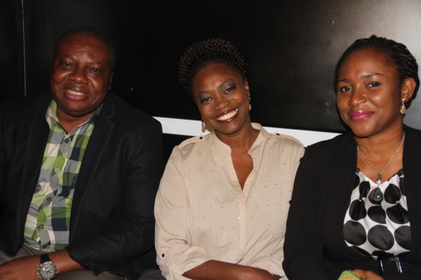 Pix 5(L-R): Vice President, Consumer Sales & Service, Etisalat Nigeria, Ken Ogujiofor; Nigerian Idol Season 5 Judge, Yinka Davies and Mrs Pedro, at the Etisalat sponsored Nigerian Idol Season 5 media launch, held in Ikoyi, Lagos, yesterday.