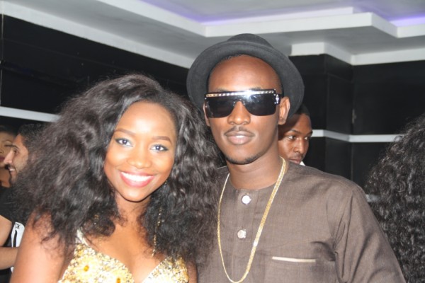 Pix 6(L-R): Winner, Nigerian Idol Season 4, Evelle and Etisalat Brand Ambassador, Dammy Krane, at the Etisalat sponsored Nigerian Idol Season 5 media launch, held in Ikoyi, Lagos, yesterday. 