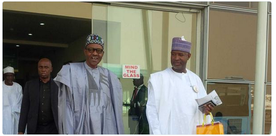 Buhari on his way to Jos on Saturday