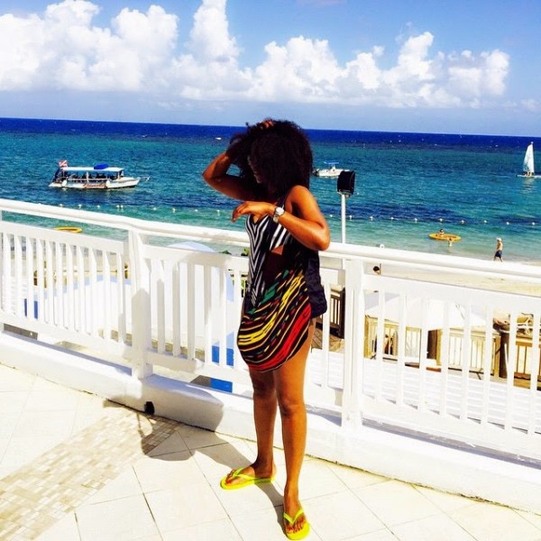 genevieve nnaji turns up jamaican style