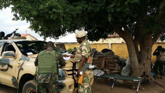 Nigerian Troops