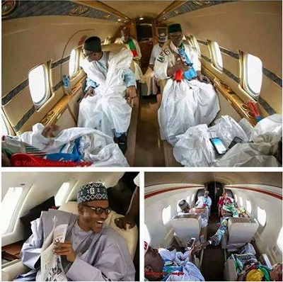 Buhari-Private Jet