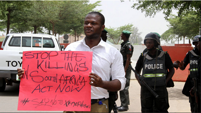 Anti-Xenophobia Protest