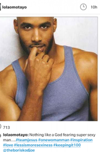 Peter Okoye And Wife, Lola Omotayo Fight Each Other On Instagram 5 boris