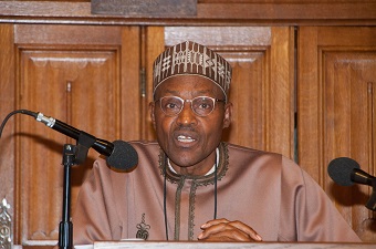 Retired Nigerian General Buhari attends African Diaspora Conference