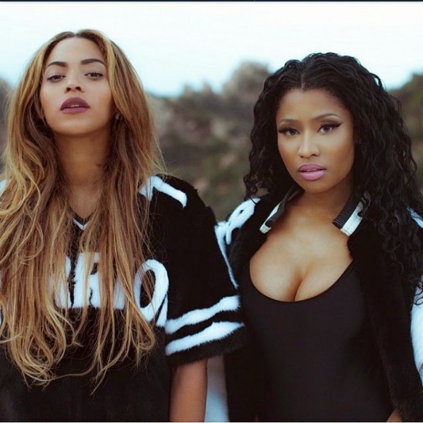 beyonce nicki minaj are blazing