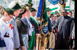 Buhari in Germany1