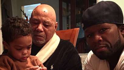 50 Cent, son and grandfather