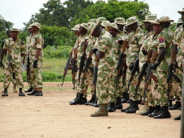 Nigerian Army Counter Terrorism Team