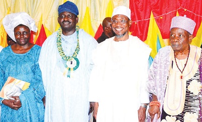 Aregbesola femi adeshina reception