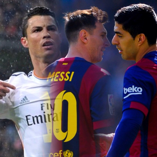 Lionel Messi, Cristiano Ronaldo and Luis Suarez Shortlisted for UEFA Best Player of 2014-15 Season Award.  
