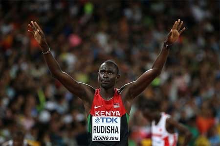 Kenya's David Rudisha