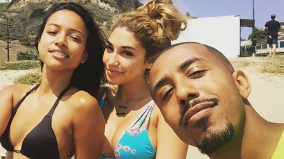 Marques Houston Drops Thirsty Comment On Karrueche’s Se*y Instagram Photo | #Celebrity 1 Karrueche Tran, Marques Houston on set for 'Dinner with the Stankershets'