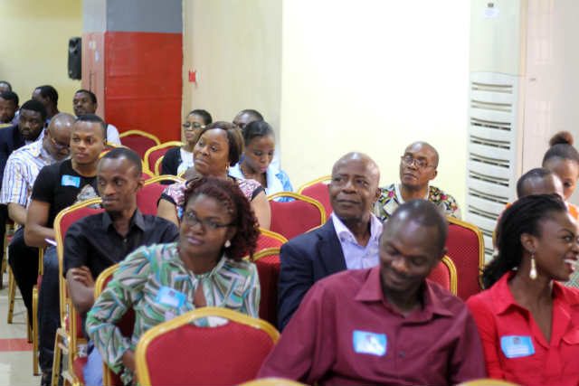 Cross section of interested participants at the event