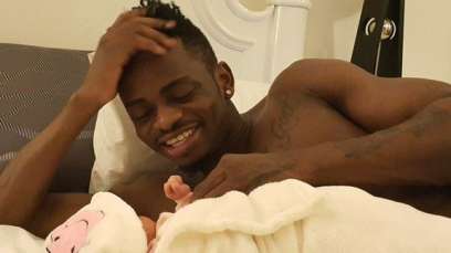 Diamond Platnumz and daughter Tiffah