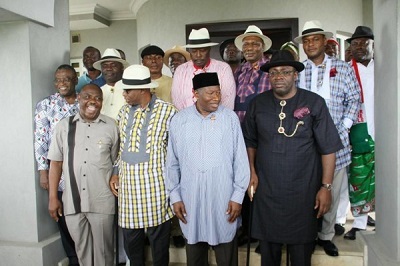 Goodluck Jonathan-PDP Governors-Otuoke