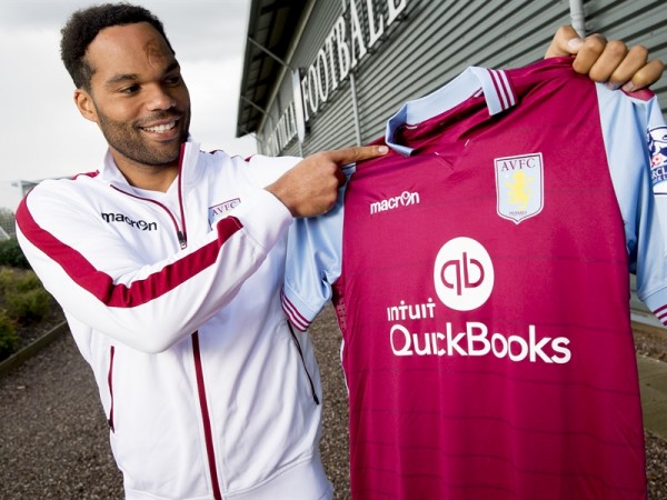 Joleon Lescott Joins Aston Villa from West Bromwich Albion. Image: AVFC.