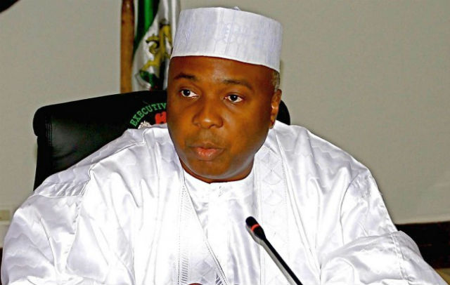 Nigerian Senate President, Dr. Bukola Saraki