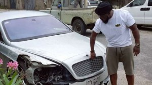 Timaya-accident